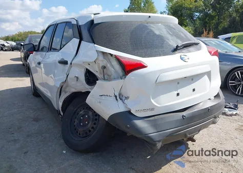 2020 Nissan Kicks S Xtronic Cvt z USA, uszkodzony, nr VIN 3N1CP5BV8LL497033